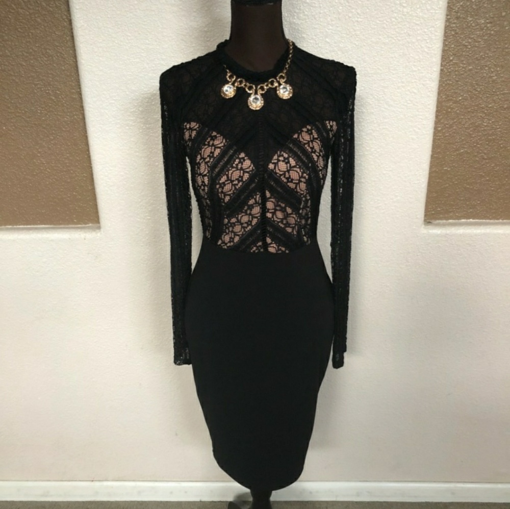 Kassandra Lace Bodycon Dress